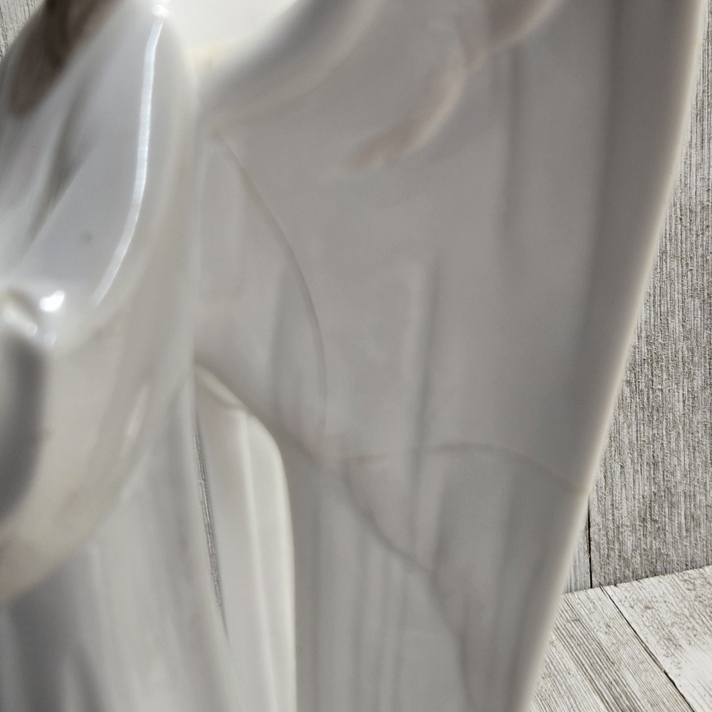 Lladro NAO An Angel's Prayer Porcelain Figurine Large Vintage Christmas - Picture 10 of 12